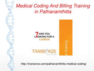 Medical Coding And Billing Training in Pathanamthitta