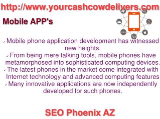 Web design, Mobile Apps, Social Media, Phoenix AZ