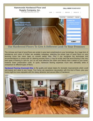 We provide you Hardwood Floor Commercial Cincinnati