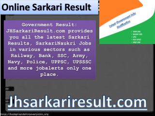 Online Sarkari Result