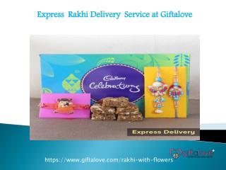 Express Rakhi Delivery Service at Giftalove