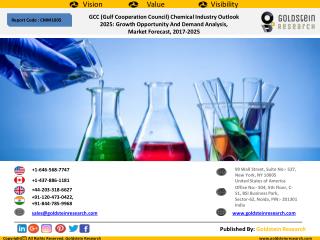 GCC (Gulf Cooperation Council) Chemical Industry Outlook 2025: Growth Opportunity And Demand Analysis, Market Forecast