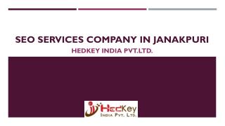 SEO Services company in Janakpuri