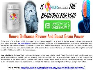 Neuro Brilliance - Get Better Memory Power