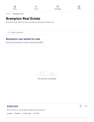 Brampton Real Estate