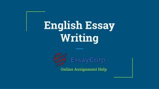 Best online Assignment service provider for essaycorp
