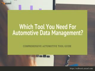 VCDB Tools for Automotive Data Conversion