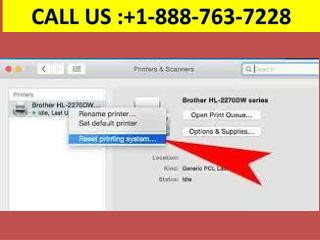 Call 1-888-763-7228 Steps to get an offline printer online On Mac