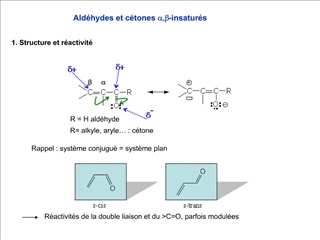 Ald hydes et c tones a,b-insatur s