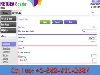 Dial 1-888-211-0387 How to Configure netgear ADSL router for VLAN support