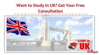 Want to Study In UK? Get Your Free Consultationâ€Ž