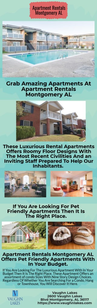 Experience Passionate Feelings At Apartment Rentals Montgomery AL