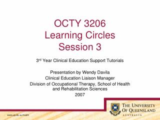 OCTY 3206 Learning Circles Session 3