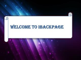 ibackpage is replacement of backpage.