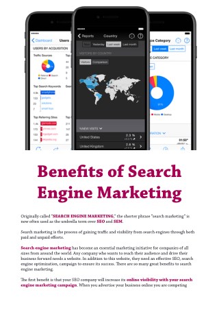 Benefits of search engine marketing