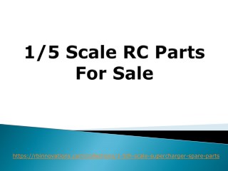 1/5 Scale RC Parts For Sale