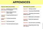 APPENDICES