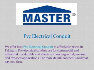 Pvc Electrical Conduit