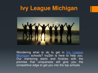 Ivy League Michigan