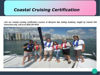 Bareboat Sailing Certification