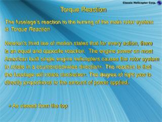 Torque Reaction