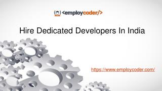 Hire Dedicated Developers In India