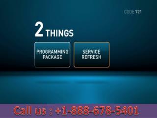 Call 1-888-678-5401 How to fix DIRECTV error code 721