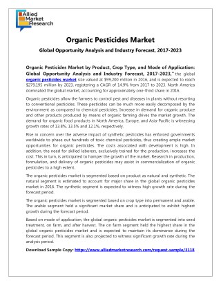 Organic Pesticides Market