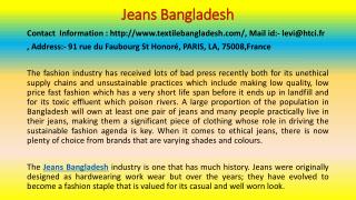 Get Sustainable Style with Large Choice of Jeans