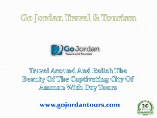 Travel around and Relish the Beauty of the Captivating City of Amman with Day Tours