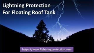 Lightning Protection For Floating Roof Tank