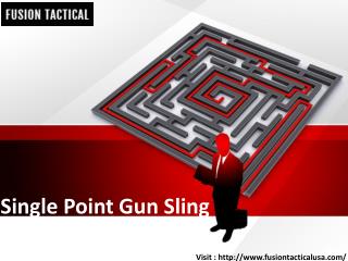 Single Point Gun Sling