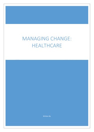 Importance of Change Management | EssayCorp