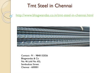 Ms Steel Dealers in Chennai