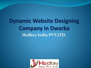 Dynamic Website Designing Company in Dwarka