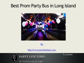 Best Prom Party Bus in Long Island