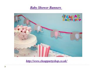 Baby Shower Banners