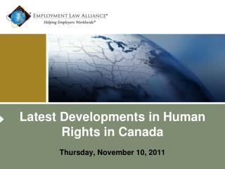 Latest Developments in Human Rights in Canada