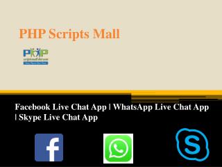 WhatsApp Live Chat App - Skype Live Chat App