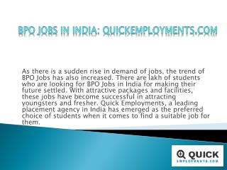BPO jobs in India