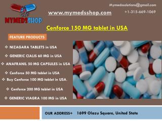 Cenforce 150 MG tablet in USA