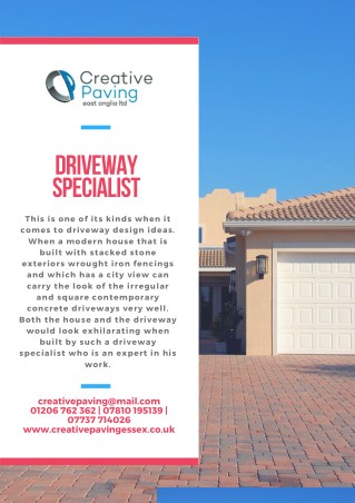 Driveway specialist