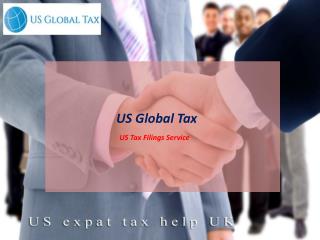 US Global Tax - US Tax Filings Service