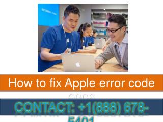 How to fix Apple error code 9006