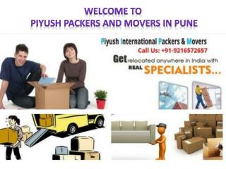 Best Packers Movers in Pune |Maharashtra-Piyush International Packers And Movers