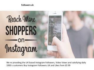 buy instagram followers uk