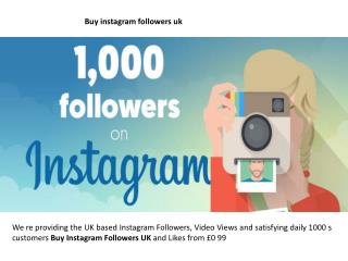 buy instagram followers uk