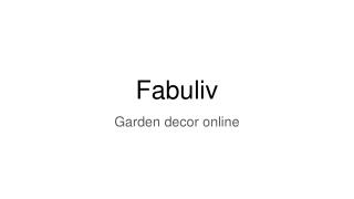 buy garden accessories online