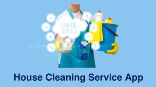 House Cleaning Service App