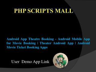 Theater Android App | Android Movie Ticket Booking Apps